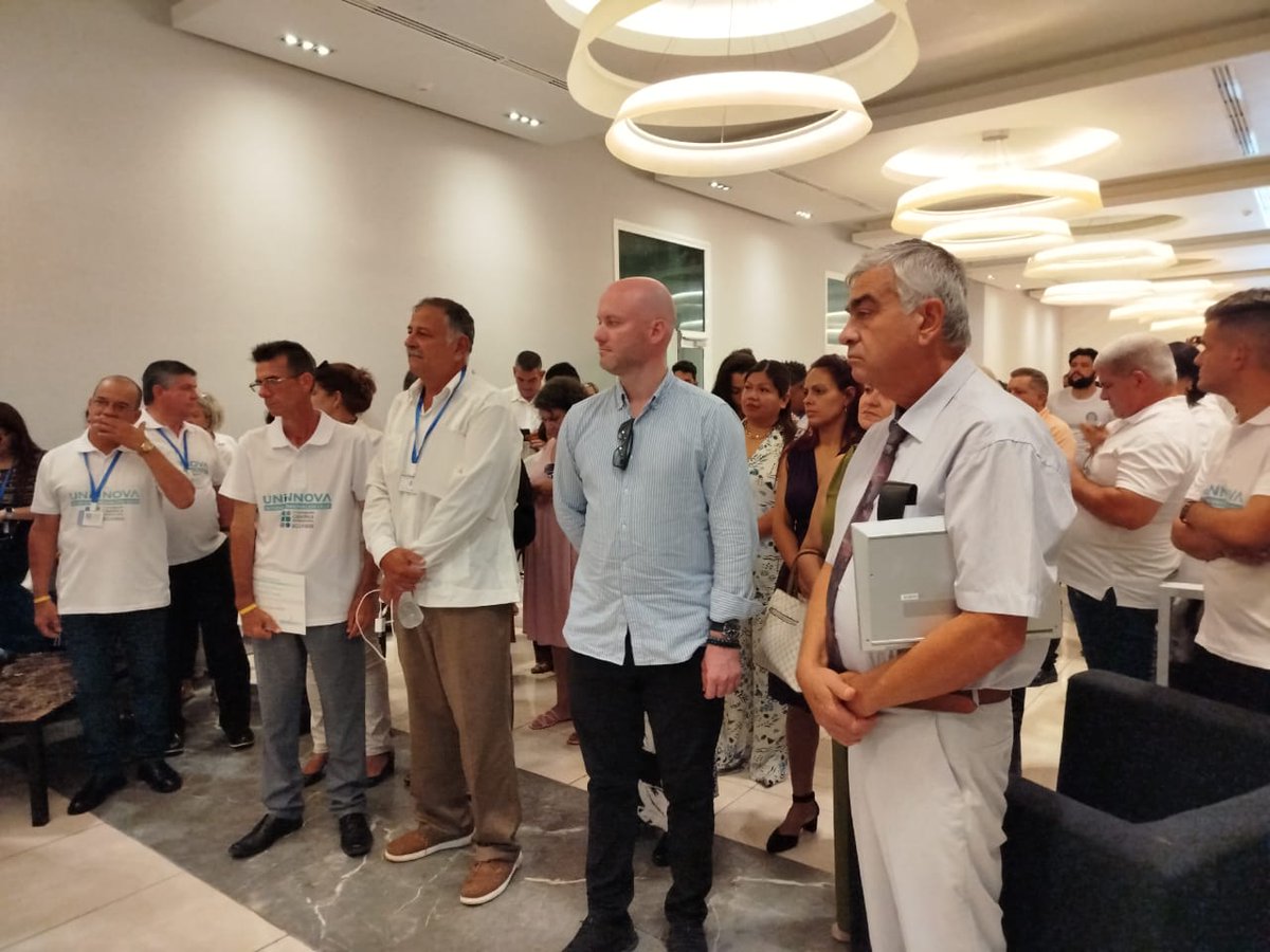 📢 Inaugurada la IV Feria de Innovación UNINNOVA2025| #ConvenciónUCLV  
La viceministra de Educación Superior, Dr.C <a href="/AAB_Cuba/">Alicia Alonso Becerra</a>, presidió la apertura oficial de UNINNOVA2025, espacio que articula ciencia, tecnología e innovación desde la #UCLVnuestra