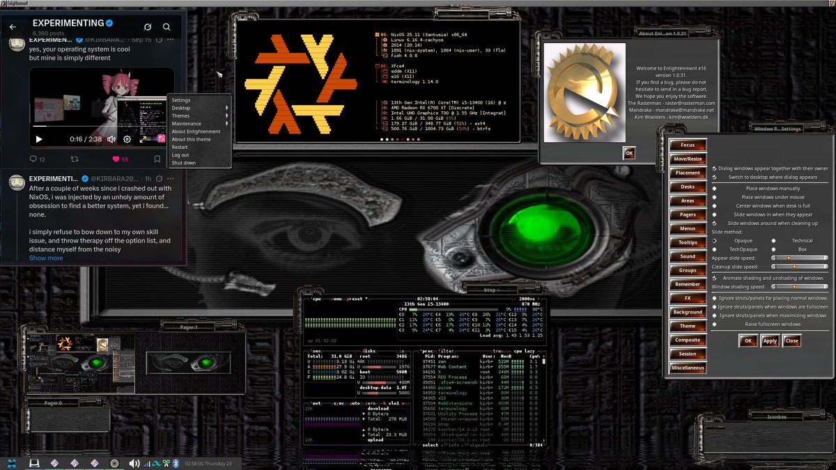 experimenting tweet media