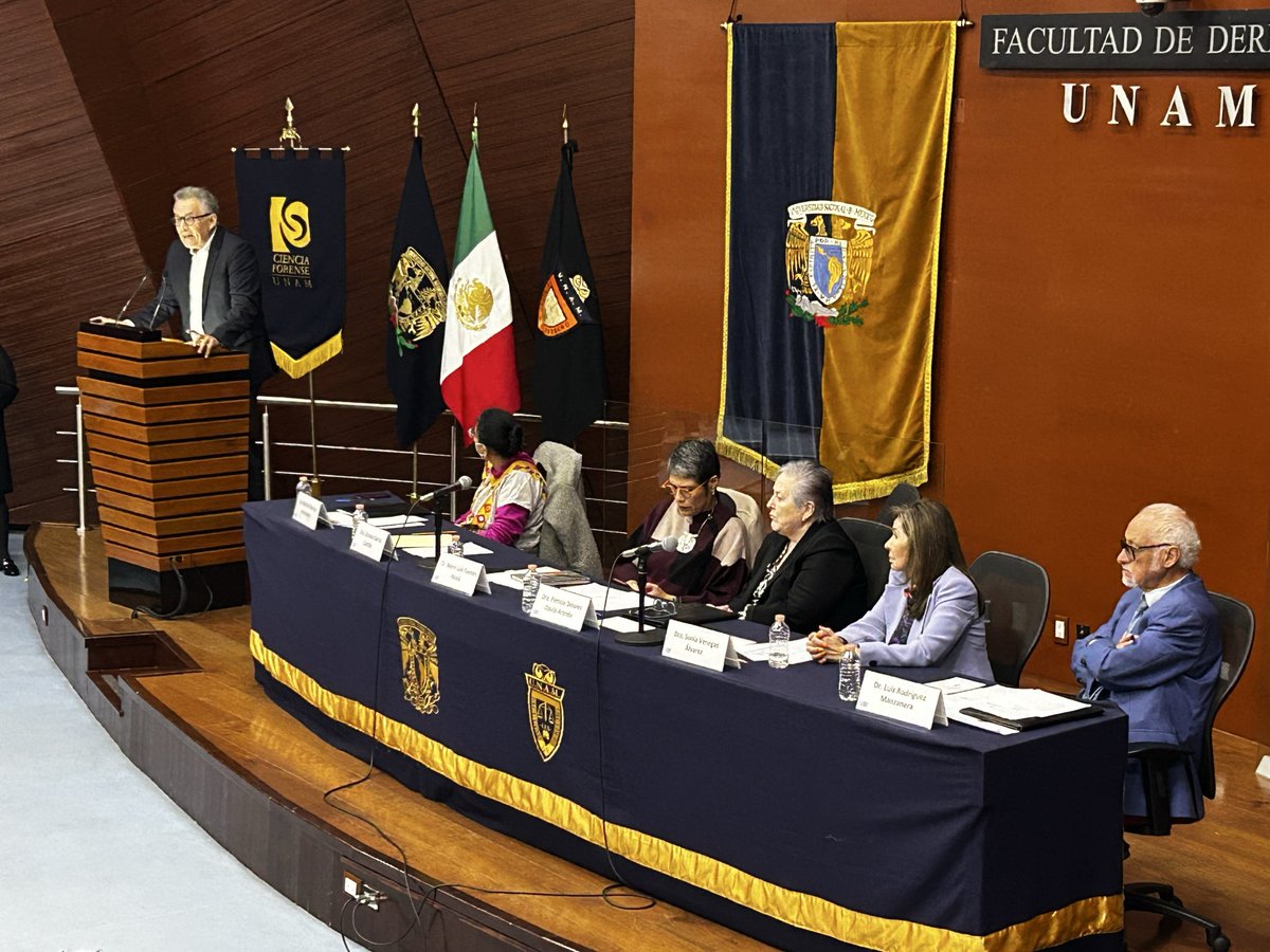 DerechoUNAMmx's tweet image. 📚🧪Participamos en el VII Congreso de Ciencias Forenses, un espacio de diálogo y aprendizaje que reúne a especialistas, académicos y estudiantes comprometidos con la verdad y la justicia, destacando la importancia del trabajo interdisciplinario en la investigación. 🧬🔍
#Forense
