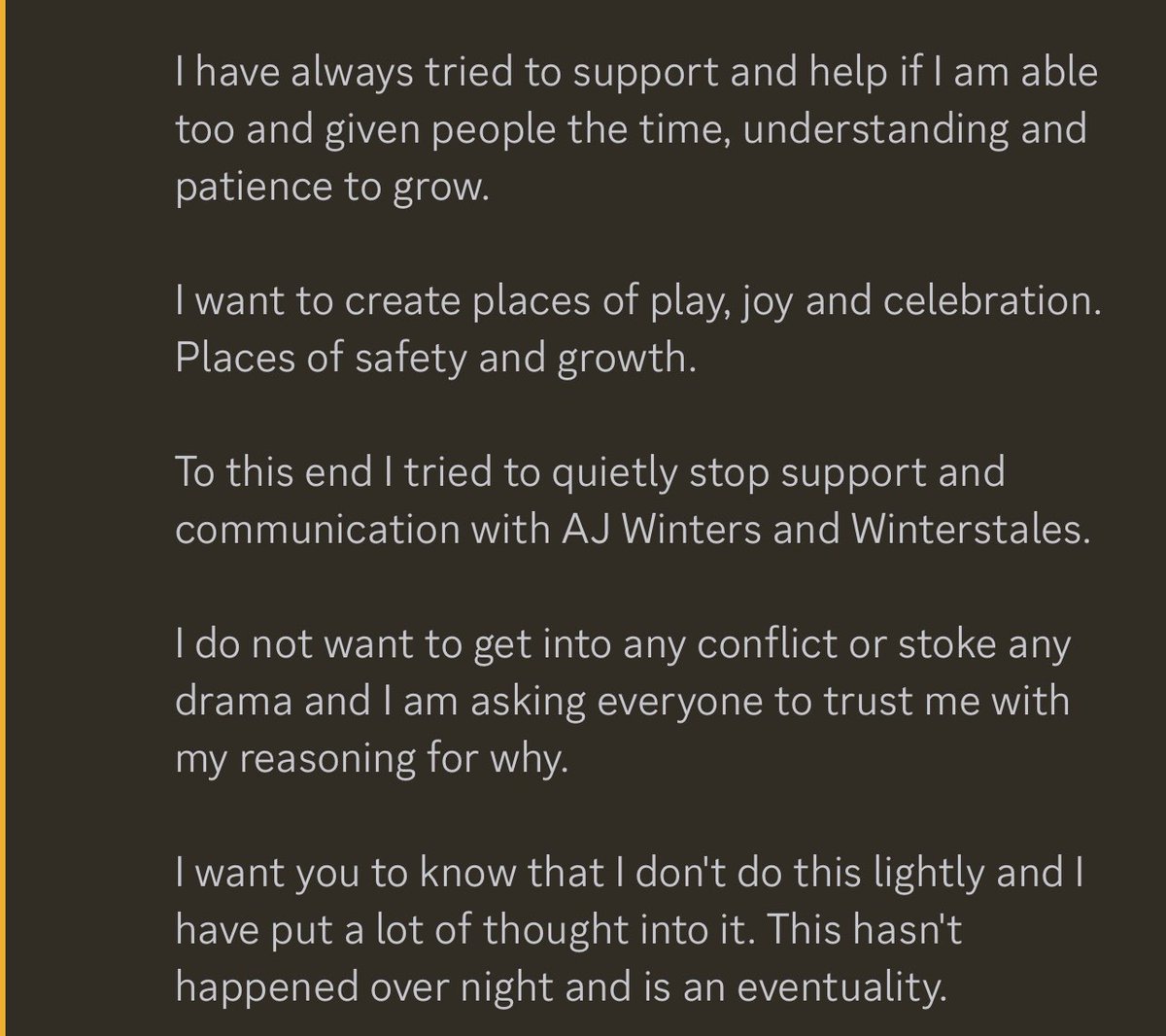 Dreaded GM tweet media