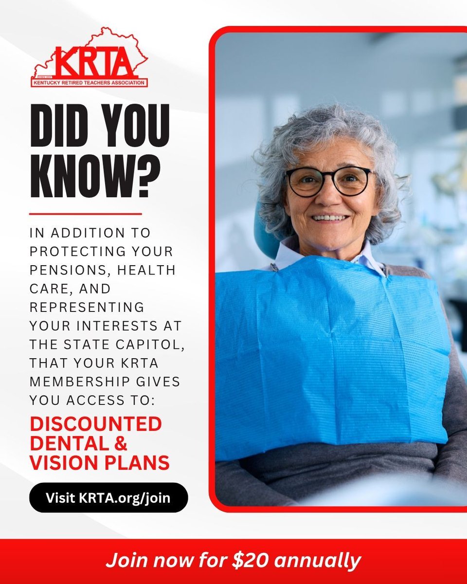 Join KRTA at krta.org/join for just $20 a year.  Members enjoy exclusive benefits, expert legal and financial guidance, and resources to help ensure a dignified retirement.  Together we can protect the interests of retired educators across the Commonwealth.