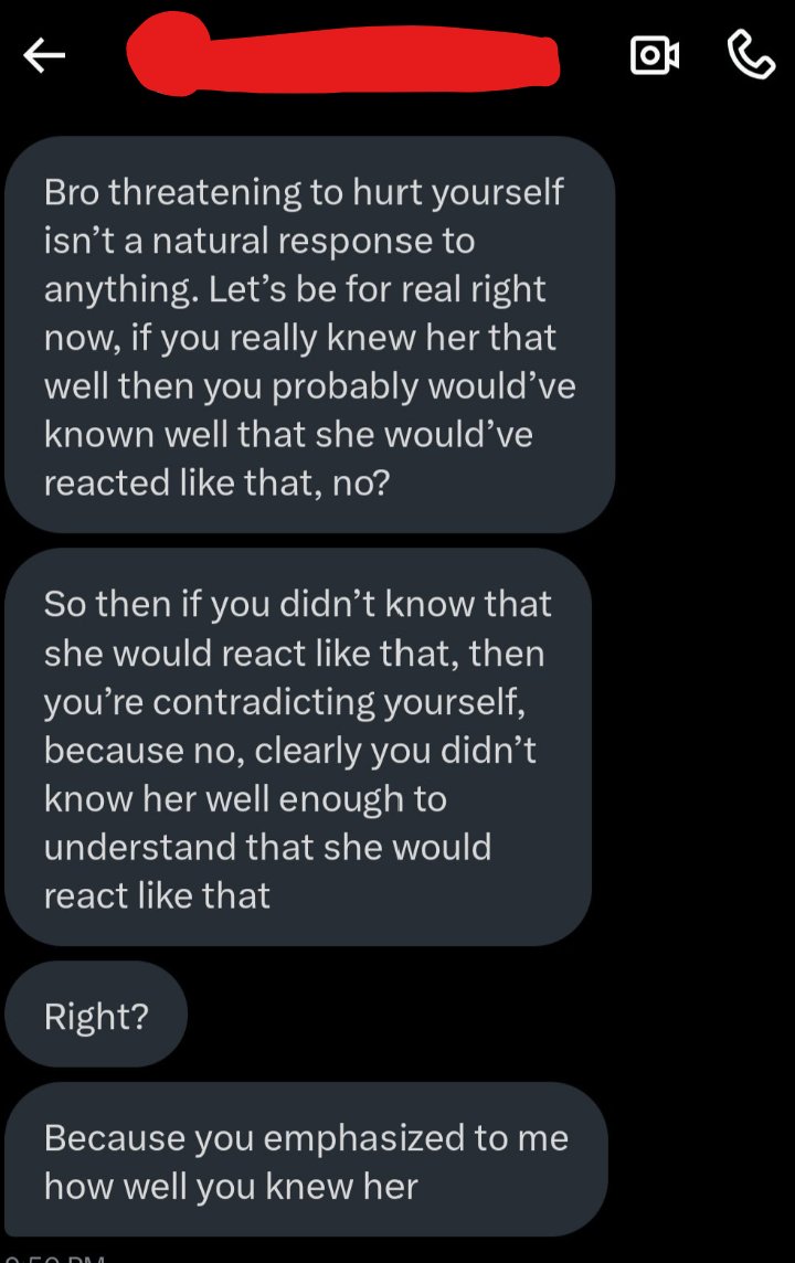 Burry543's tweet image. This is an account with nearly 300K followers making fun of my suicidal issues, and calling me a manipulator, behind my back, to one of my friends. Im actually shaking what the fuck