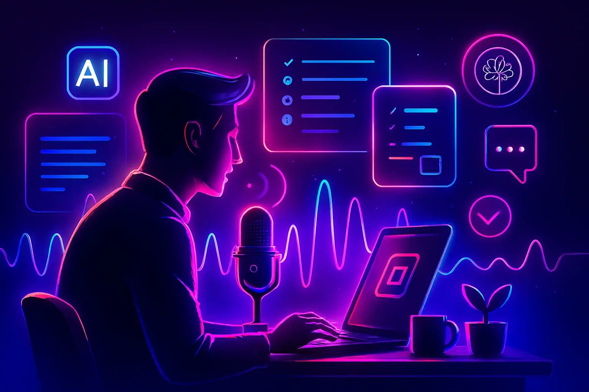 SmartStacked's tweet image. 80% of pros waste hours typing. Top performers use voice AI to automate workflows instantly: Otter for meetings, Descript for editing, Whisper for custom automation. The hands-free system nobody talks about in 2025 👇
#voice #AI #tools 

smartstacked.blogspot.com/2025/10/voice-…