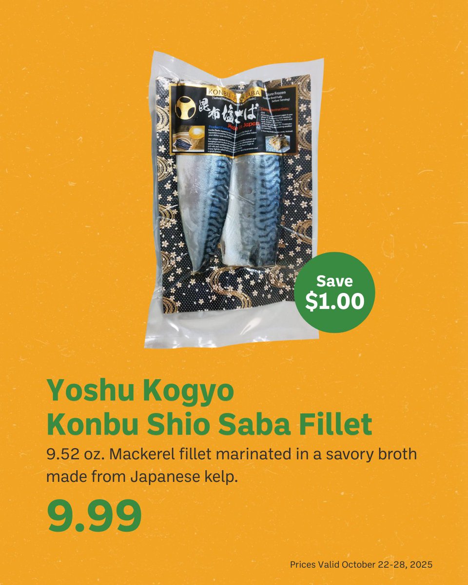 🛒 Stop by for our latest Weekly Specials, plus experience the vibrant flavors of Ehime, Japan during our Ehime Food Fair! 🍊🐟

Learn more here: uwajimaya.com/weekly-special…

#WeeklySpecials #EhimeFoodFair #TunaCutting #LiveEvent #Uwajimaya97