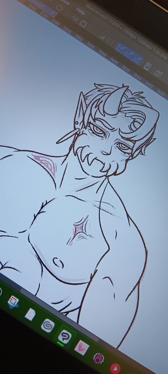 SpaceCookieGigz's tweet photo. Re design for an oc, I wanted to freshen up his look a bit, more moder dark romance vibe #sketch #doodle #wip #Alienman #monsterman #Baraalien #Alienbara #Bara https://t.co/hNMV2wsR0q