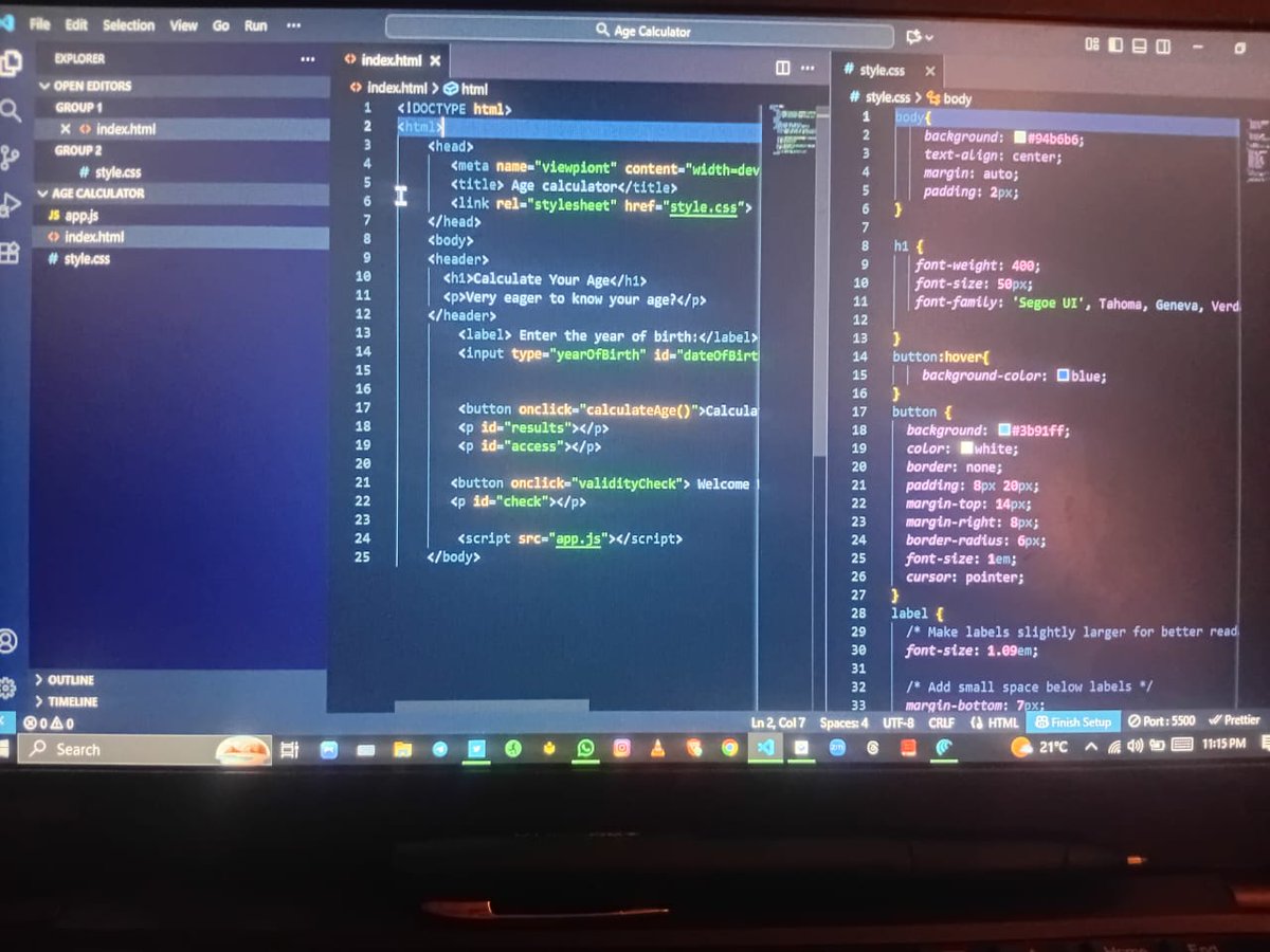 CodeWith_Erick's tweet image. 🌟 Day 2: Learning JavaScript 

Summary &amp;amp; Reflections  

Today was an amazing second day in our JavaScript learning journey!

Here’s what I accomplished.

1. Conditional Statements

A Thread:

#30DDaysOfCode.