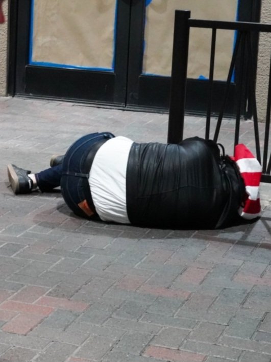 Antifa photojournalist "Stone Cold" Sean Beckner-Carmitchel (<a href="/ACatWithNews/">Sean Beckner-Carmitchel</a>) is sending his comrades into the lion's den just so he can film them getting beaten up (again). 

Hardcore!