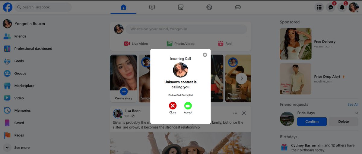 profdiggity's tweet image. On #Facebook for 5 minutes and exposed to two malware delivery advertisements that mimic the Facebook app UI and then Windows #cybersecurity #fails 

Domain is precursorcare [dot] com and I will report it where I can...