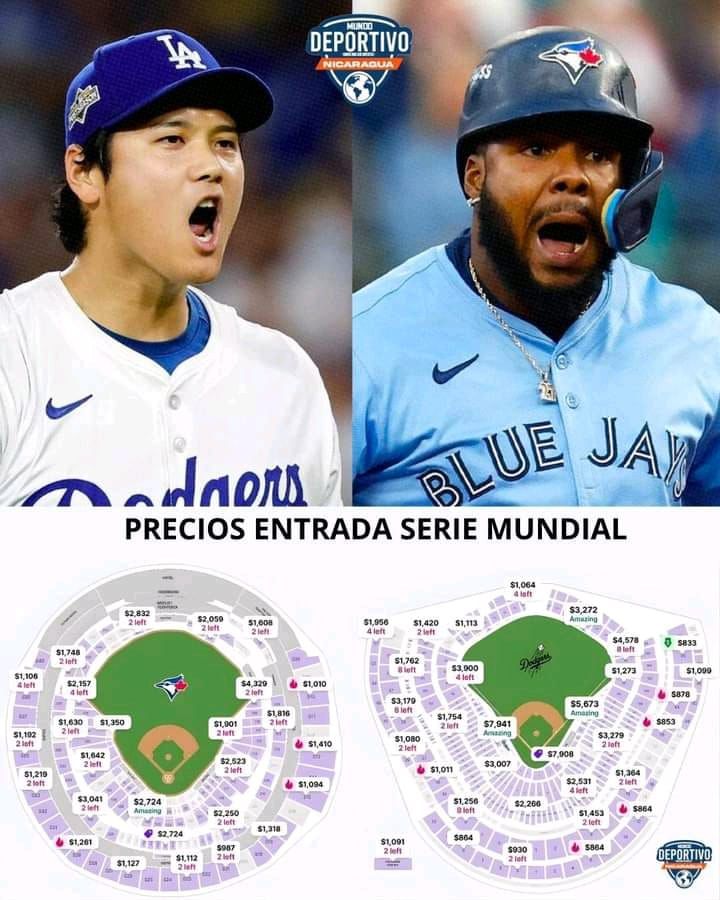 DeportesGallo's tweet photo. Precios de la Serie Mundial https://t.co/c8e7ueHIdd
