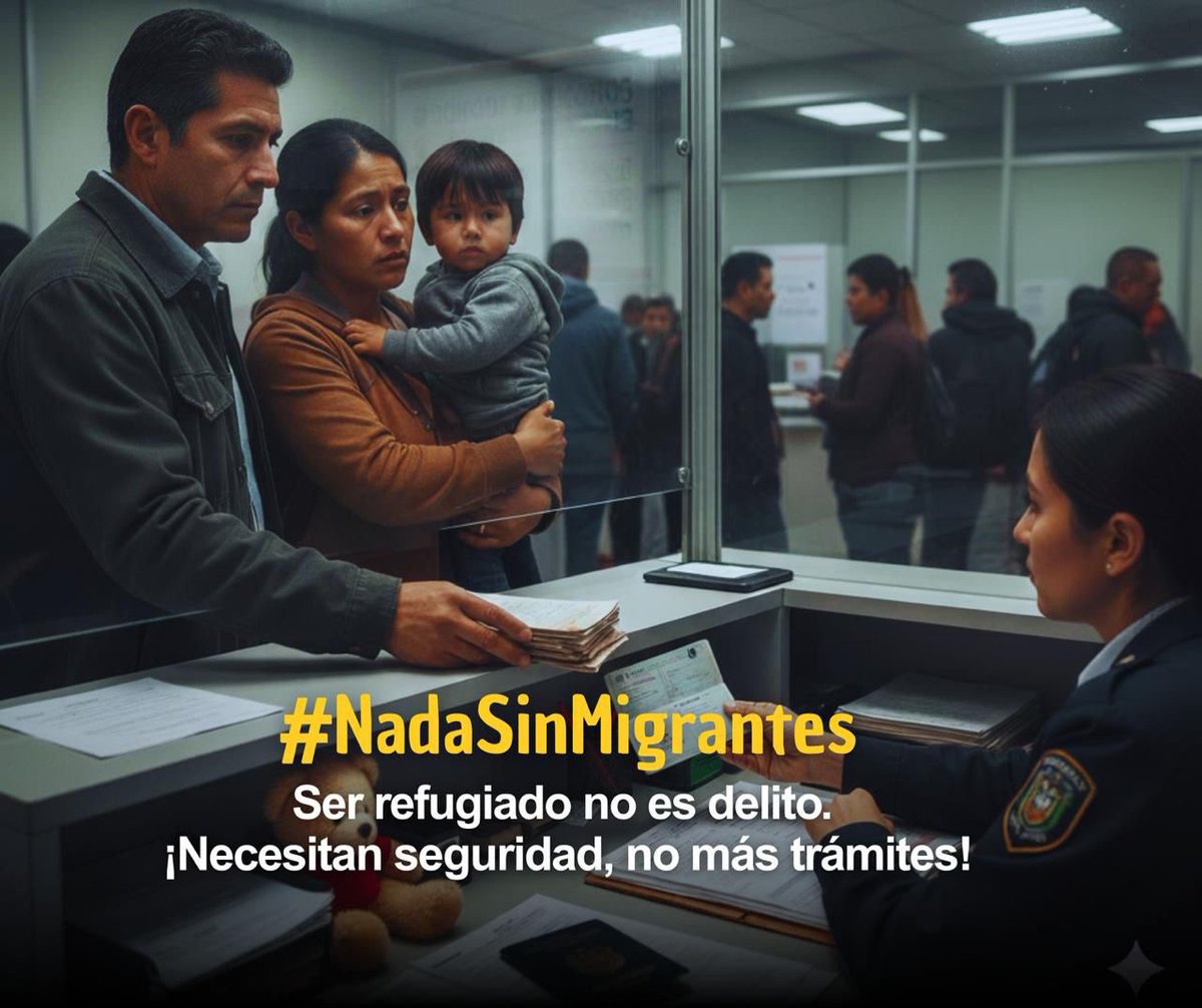 ElianaCorreaRC's tweet image. #NadaSinMigrantes | Nuevas categorías para rechazar el #Refugio: 
❌ILEGÍTIMA por &quot;amenazas a la seguridad&quot; 
❌ABUSIVA por &quot;evadir requisitos&quot;  

Además, OBLIGAR a refugiados a RENOVAR la visa cada 2 años, criminaliza a quienes huyen en busca de protección.   

El derecho al…