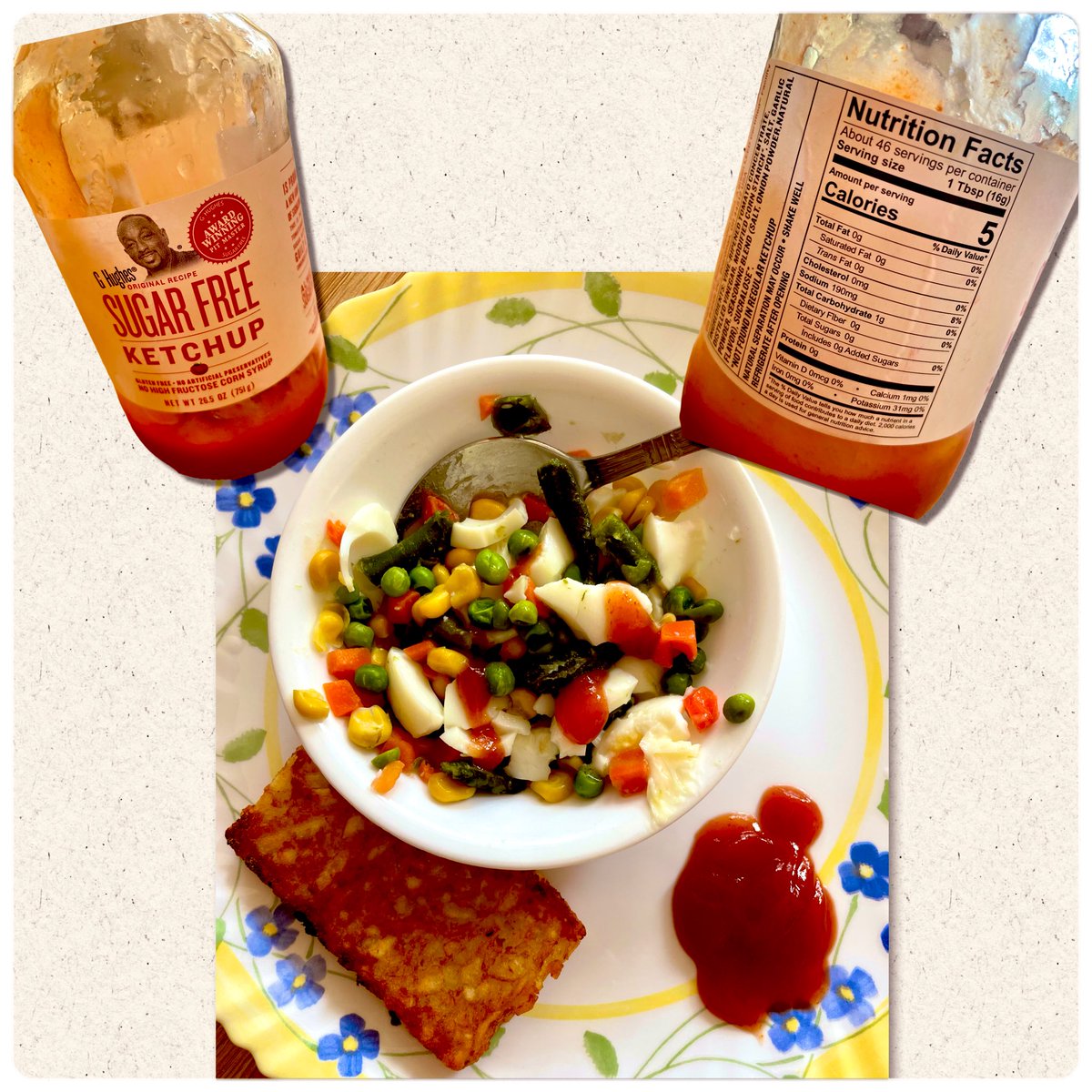 707RedFood's tweet photo. • Mixed Veggies &amp; Egg Whites
• Hash brown 
• Sugar-free Ketchup
💕💕💕  For mom’s 💕💕💕 https://t.co/FeQpYW79DS