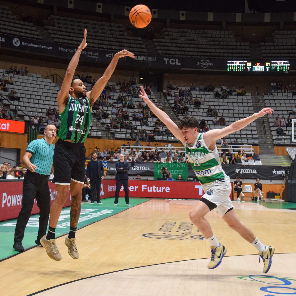 🏀 Nova exhibició de la <a href="/Penya1930/">Club Joventut Badalona</a> per continuar invictes a la Champions League.

Els verd-i-negres han tornat a realitza un primer quart d’altíssim nivell per encarrilar el matx contra el Bursaspor (94-67)

Fotos: <a href="/flash_bdn/">Flash Bdn</a>