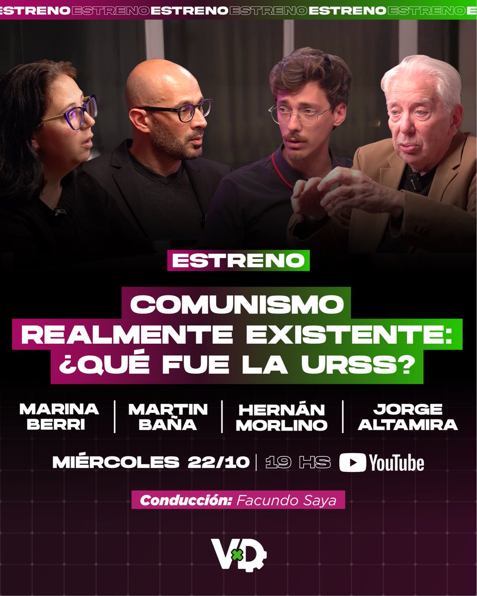 Vino por el Desarrollo (@vinoxdesarrollo) on Twitter photo 🇷🇺🍇 ¿CÓMO SE GESTÓ LA REVOLUCIÓN RUSA? 
¿FUE COMUNISTA LA URSS? 
¿QUE LUGAR TUVO EL TROTSKISMO? 
¿Y EL PEPE?
19hs. 
youtu.be/DiLqwMa79cs?si…
<a href="/altamirajorge/">Jorge Altamira</a> Martin Baña - Marina Berri 🇷🇺🍇 ¿CÓMO SE GESTÓ LA REVOLUCIÓN RUSA? 
¿FUE COMUNISTA LA URSS? 
¿QUE LUGAR TUVO EL TROTSKISMO? 
¿Y EL PEPE?
19hs. 
youtu.be/DiLqwMa79cs?si…
<a href="/altamirajorge/">Jorge Altamira</a> Martin Baña - Marina Berri