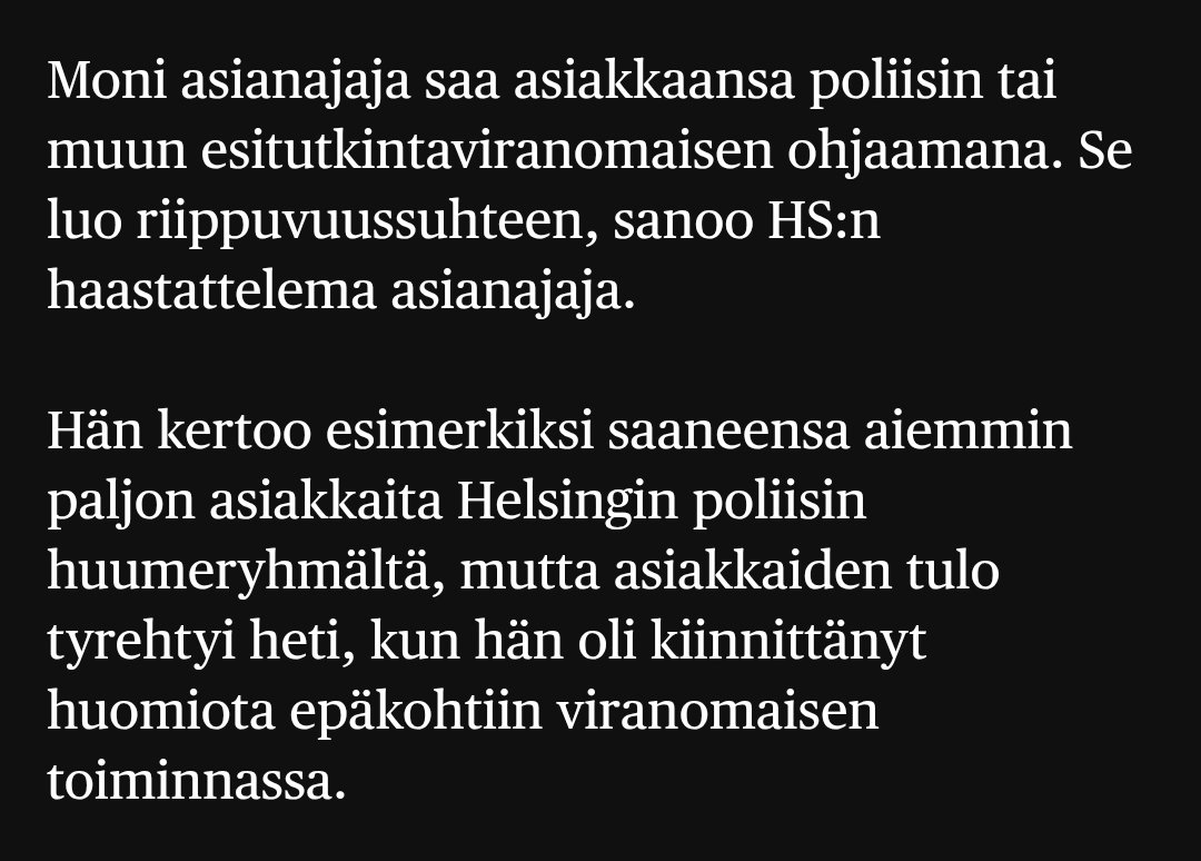 CoelThomas's tweet image. Törkeää toimintaa poliisilta. Ei näin voi toimia oikeusvaltiossa.
hs.fi/tutkiva/art-20…