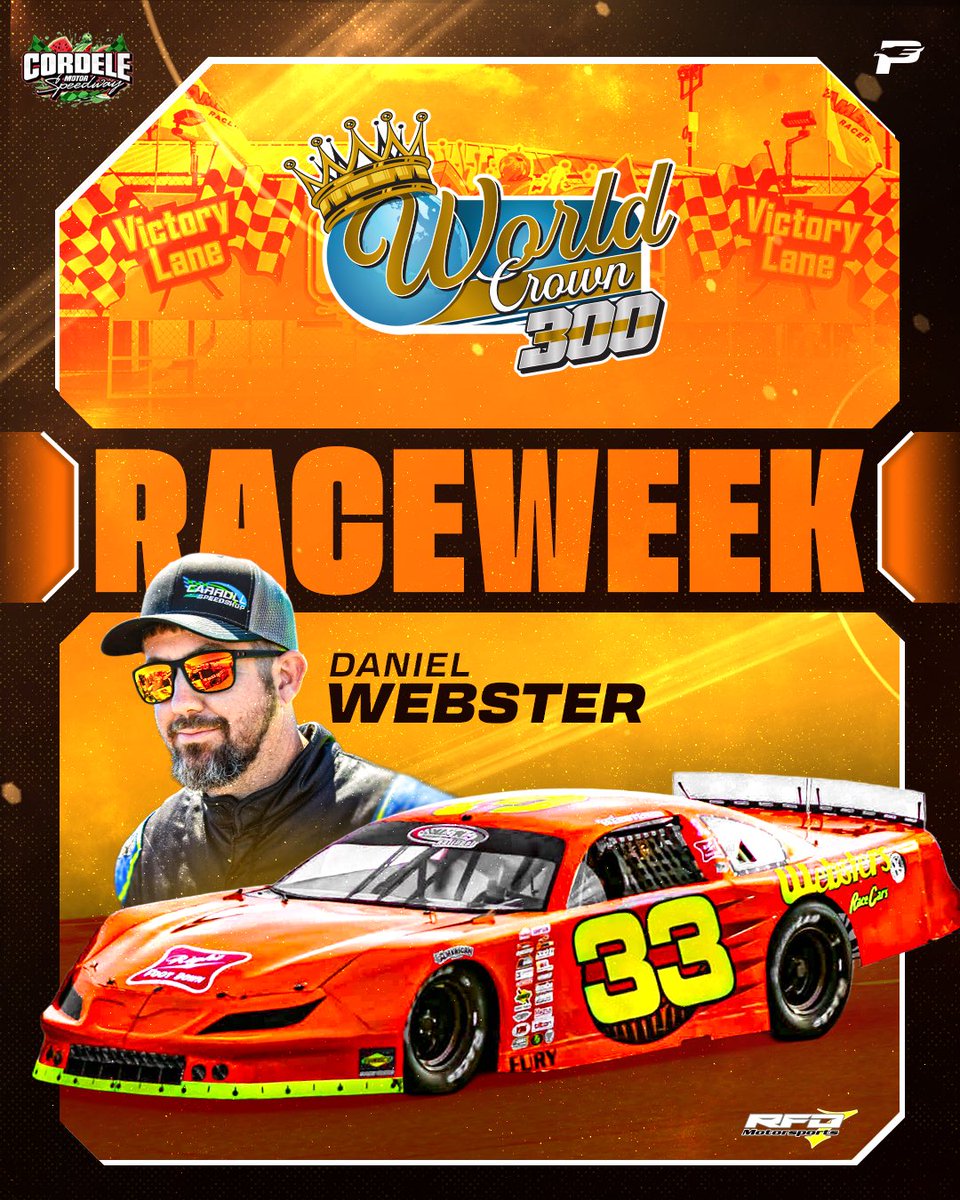 Headed to <a href="/CordeleSpeedway/">Cordele Motor Speedway</a> for 300 laps of World Crown action this weekend.