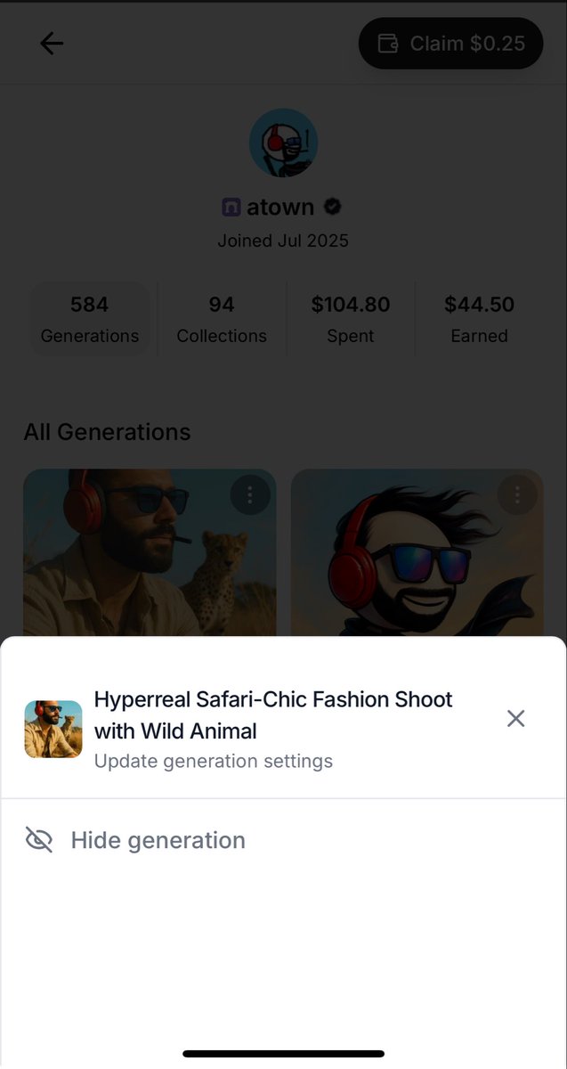 AtownBrown's tweet image. Attention!!! Just dropped some new quality of life features for @tryemerge
1. You can edit your workflow titles and descriptions
2. You can hide workflows from the feed
3. You can hide outputs from your profile
4. You can set any featured image on your workflow