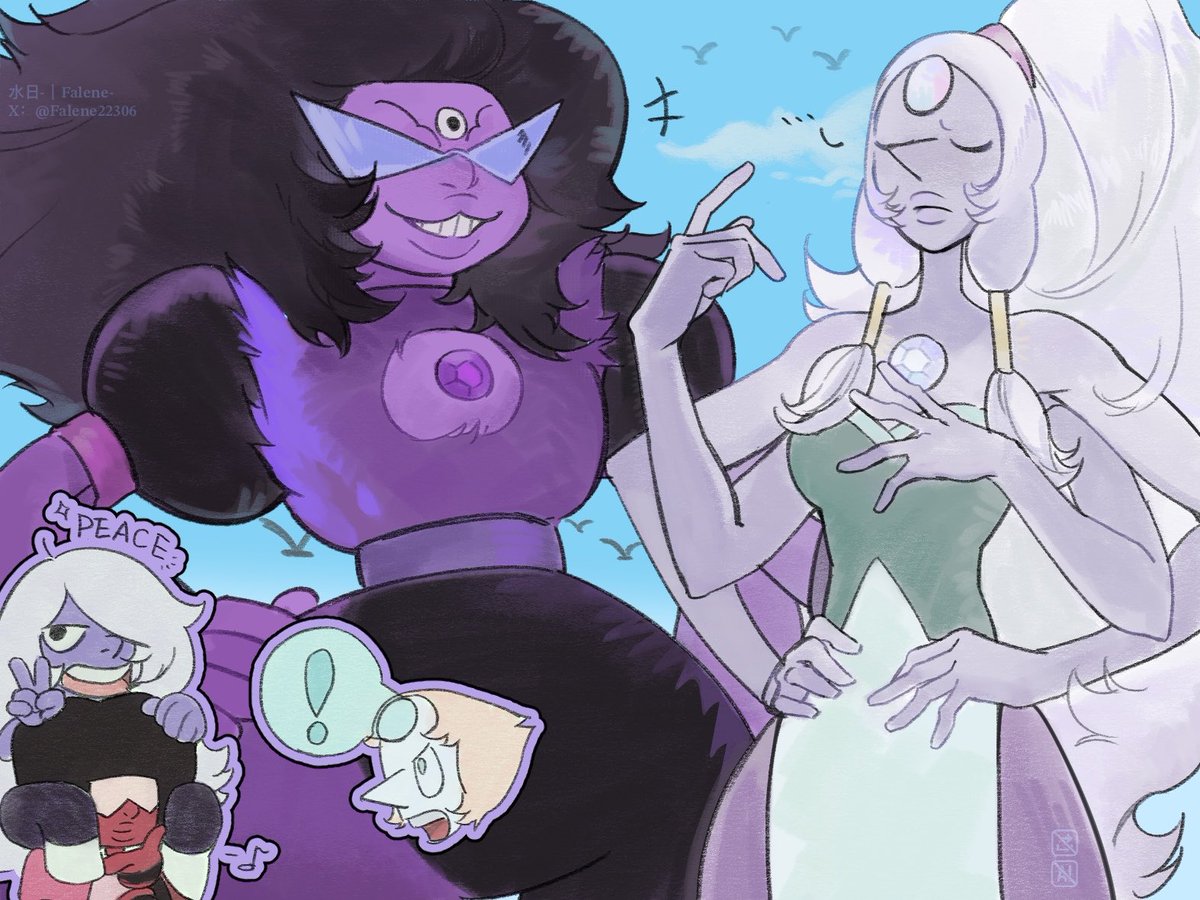 NereVaRsr's tweet photo. Giant women
Just finished S1😼Can't wait for the rest
#StevenUniverse https://t.co/wVD7uRp2Qb