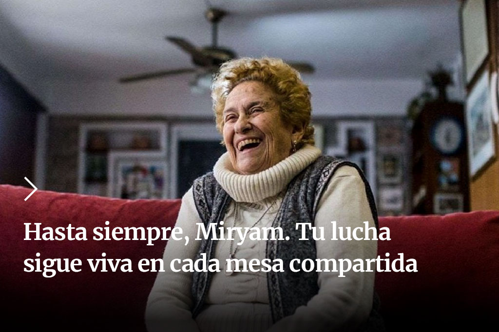 Tierra_Viva_'s tweet photo. ❤️‍🩹 Con profundo pesar, despedimos a Miryam Gorban, nutricionista, docente, militante y referente indiscutida de la Soberanía Alimentaria. Que su memoria nos inspire a construir sistemas alimentarios más justos, diversos y humanos.
✍🏼@RedCalisas 
➡️https://t.co/wC6hUvoa54 https://t.co/aH1dFJsoGR