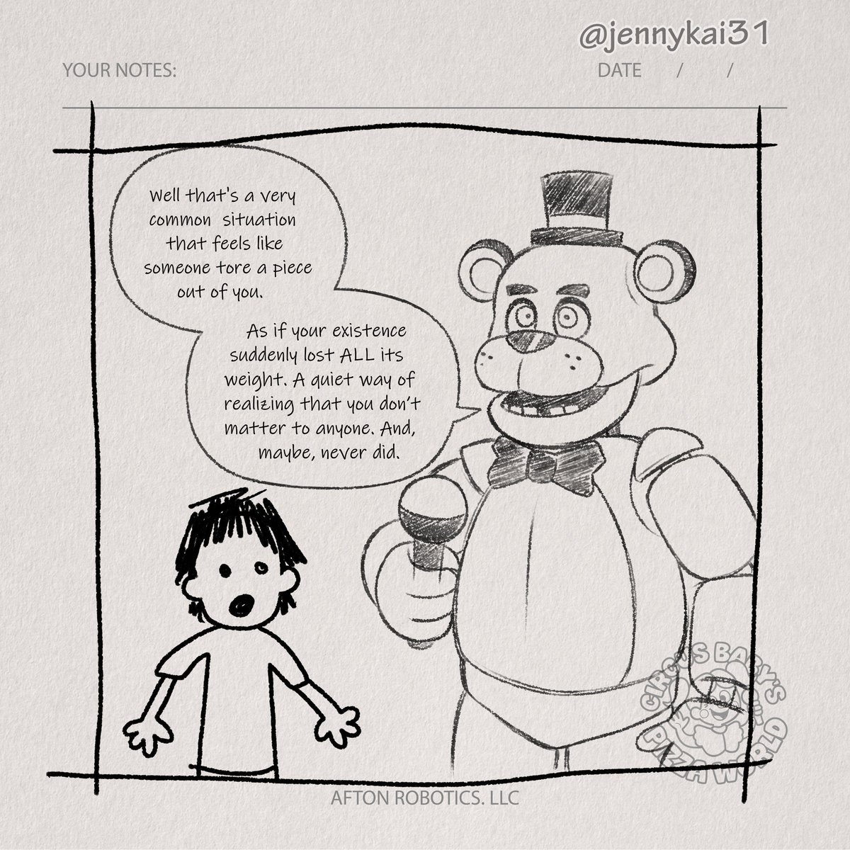 Hello, Freddy Fazbear! (1/3)

#fnafau #FNAF