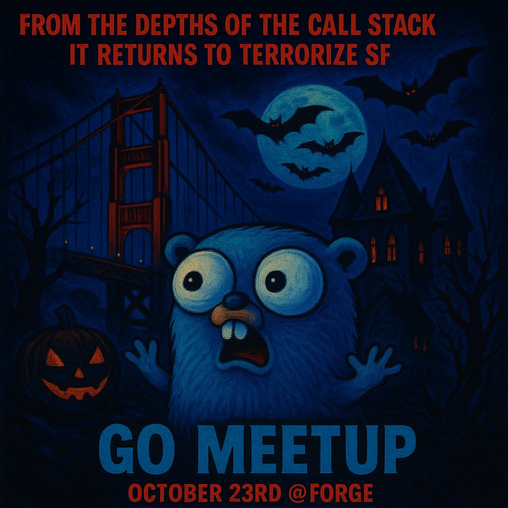 if you're in sf tomorrow check out a #go #golang meetup at WithForge meetup.com/golangsf/event…