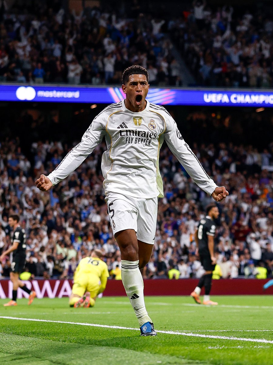 الملك بيلينغهام يُسجل والسوبر فيني يحتفل 🤍

#ريال_مدريد_يوفنتوس  
#دوري_أبطال_أوروبا