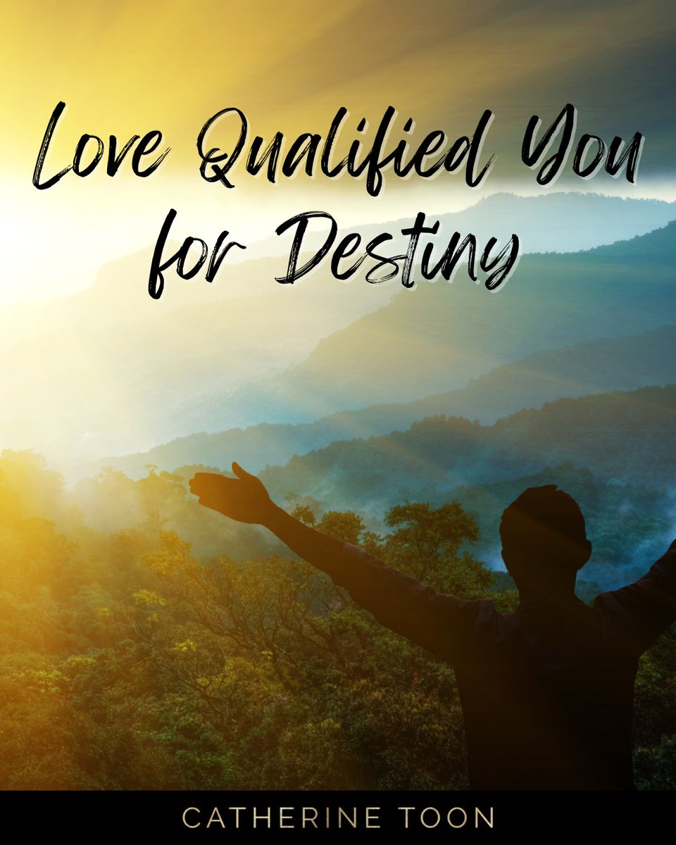 You’re not trying to earn your destiny — Love already qualified you. 💕
Step into what God wrote for you before time began.
#MarkedByLove #IdentityInChrist #PursuedByLove
