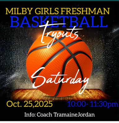 Are you ready to show your skills and join the team?  Come to the girls freshman basketball tryouts on Oct 25!
