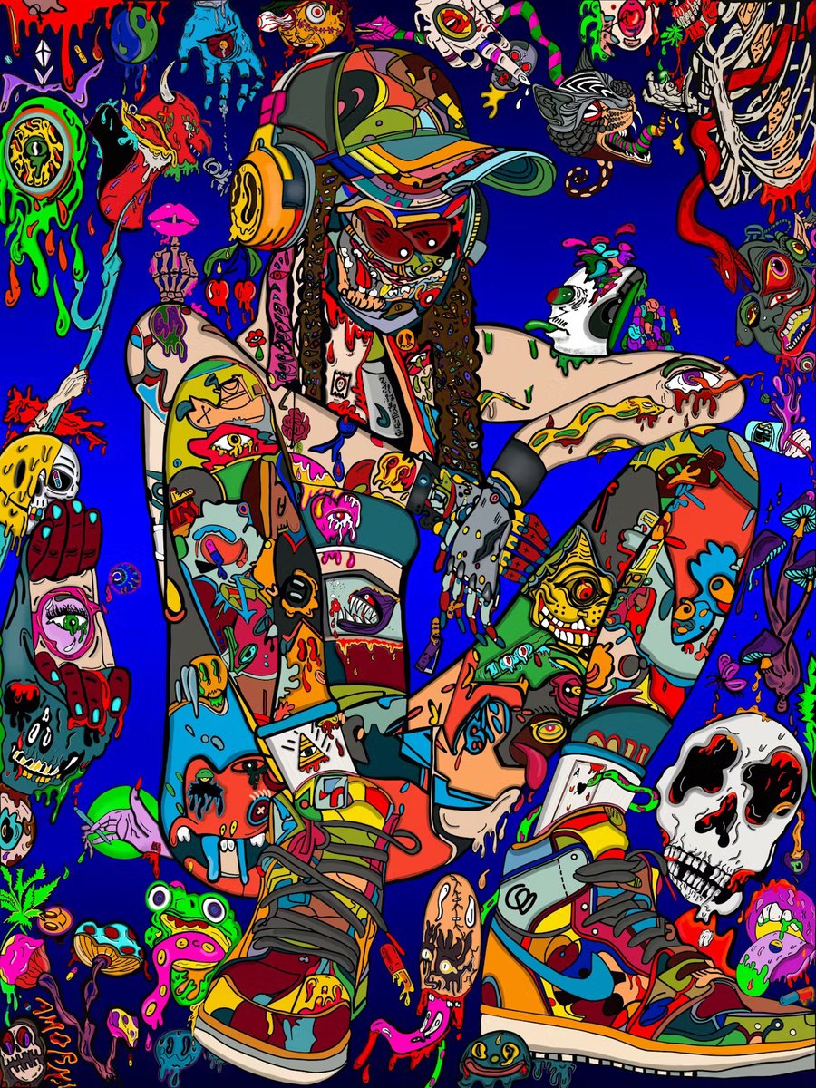 MarcosPalhano16's tweet image. ...
Guys, there's so much art hidden on WEB3, my goodness!
"KAOSKOP" by @Celil_Bezeng
Here's the link for those who have digital money to spend on good art.
Please leave your comments!!!