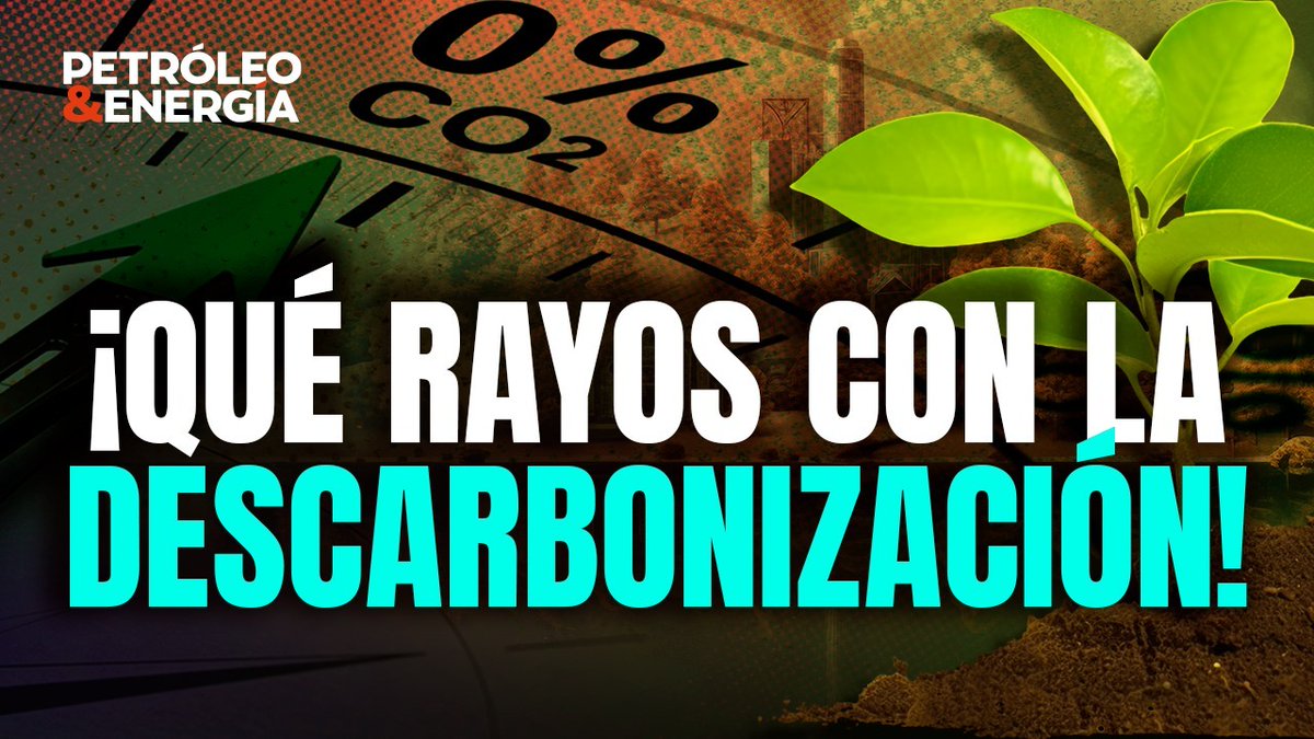 ⚡La descarbonización no es el futuro… ¡ya está pasando!

youtu.be/CcGtfORCPxs

Descubre cómo México y el mundo están transformando su matriz energética para reducir emisiones🌱

📲 Entra a nuestro canal de YouTube
youtu.be/CcGtfORCPxs