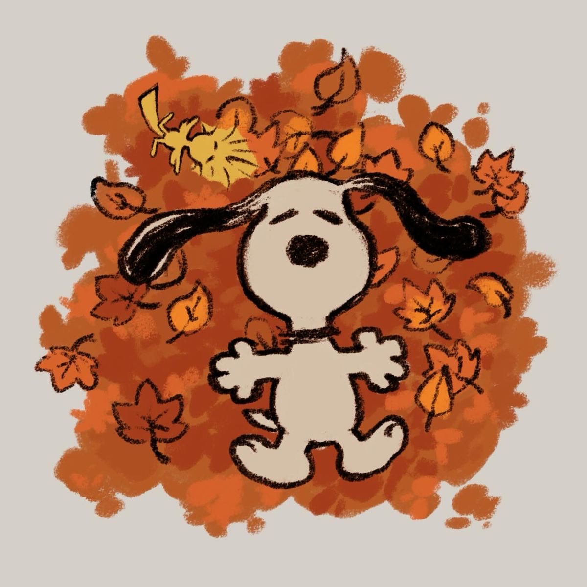 DailySnoopys's tweet image. art by @/eepy.emmay on insta