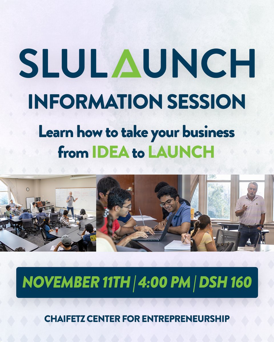 SLU Chaifetz Center for Entrepreneurship tweet media