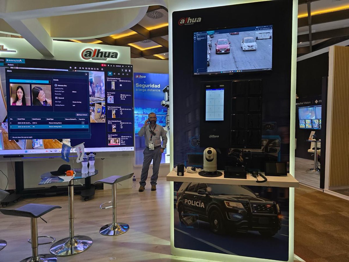 usecnetworkmag's tweet image. #DahuaTechnology fortalece la seguridad pública con soluciones avanzadas para Centros de Comando en el Congreso #NENA911.

Continúa leyendo: tinyurl.com/2rjnm5fb
#UsecNetwork #usecim #Innovación #Tecnología #AtenciónDeEmergencias