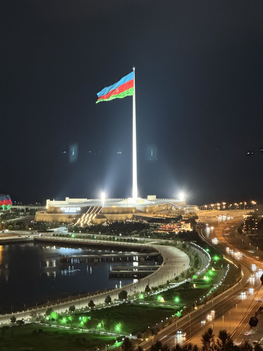 Good night from Azerbaijan #AzerbaijanGP