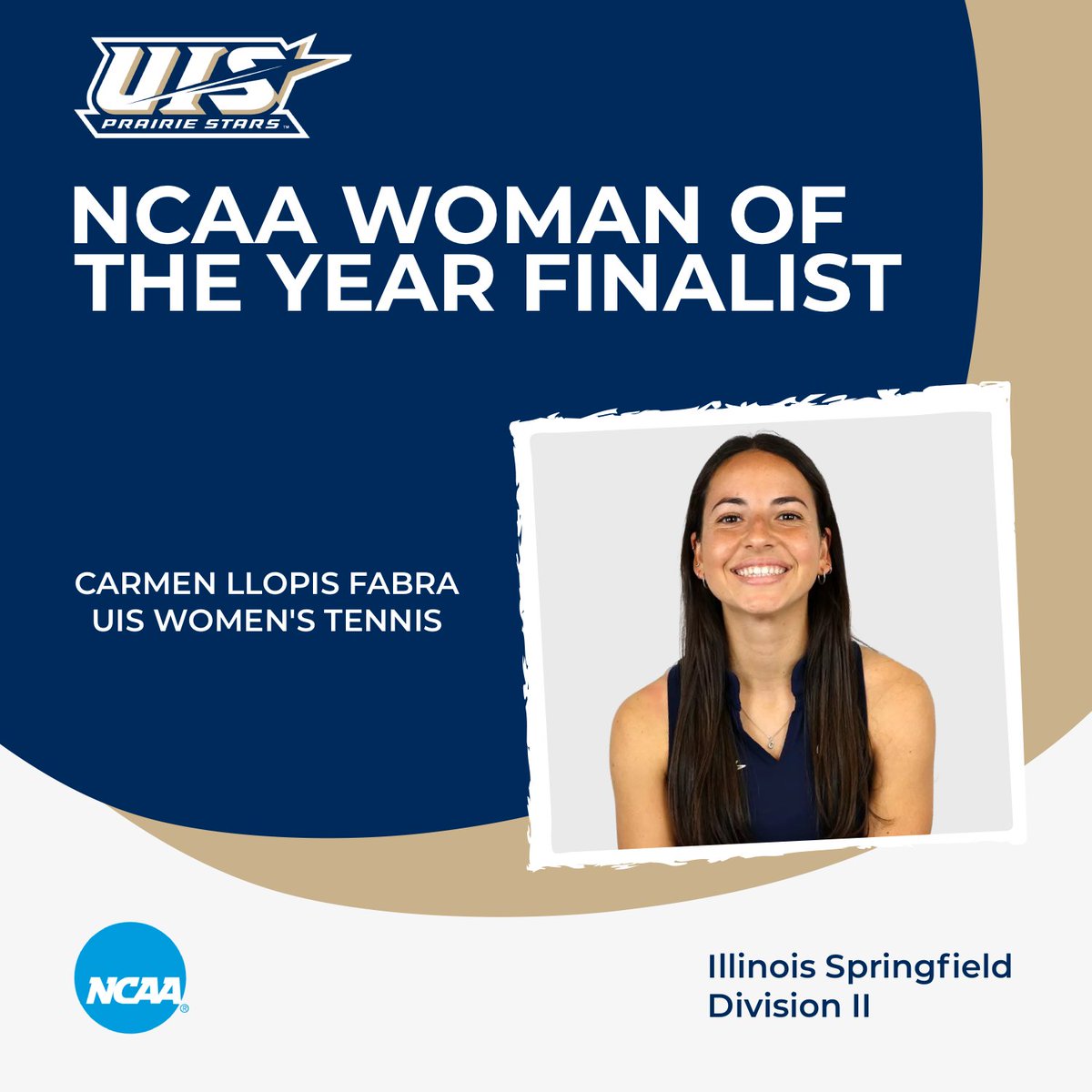 A national honor for a standout Prairie Star 💫

Congratulations to Carmen Llopis Fabra on being named one of the Top 30 honorees for the 2025 NCAA Woman of the Year Award — placing her among the 10 finalists from NCAA Division II! 👏

#WeAreStars | ow.ly/ETBj50Xgzmg