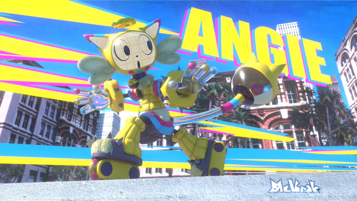 Art trade for <a href="/PixelsTay/">PIXELSTAY : COMM FULL</a> 

GUM BALLER 🍬🛼