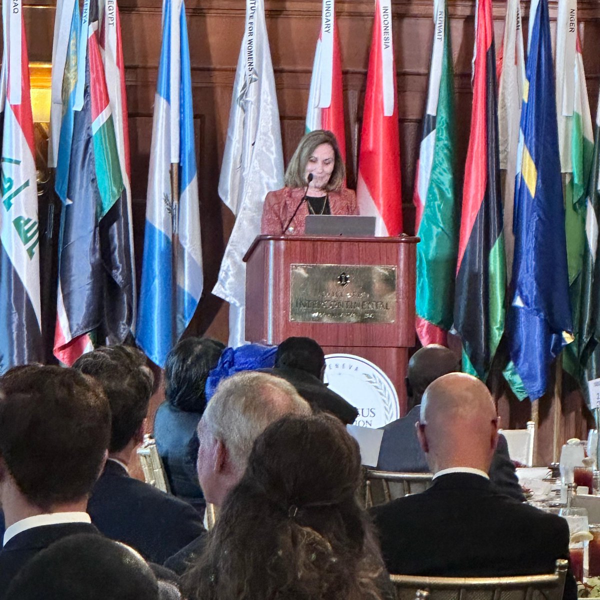 Today in Washington, we celebrate the 5th anniversary of the Geneva Consensus Declaration. The global alliance for life, women, family, and national sovereignty continues to grow. Thank you to Valerie Huber for her vision and exemplary dedication. <a href="/IWH4women/">The Institute for Women's Health</a> <a href="/POTUS/">President Donald J. Trump</a>