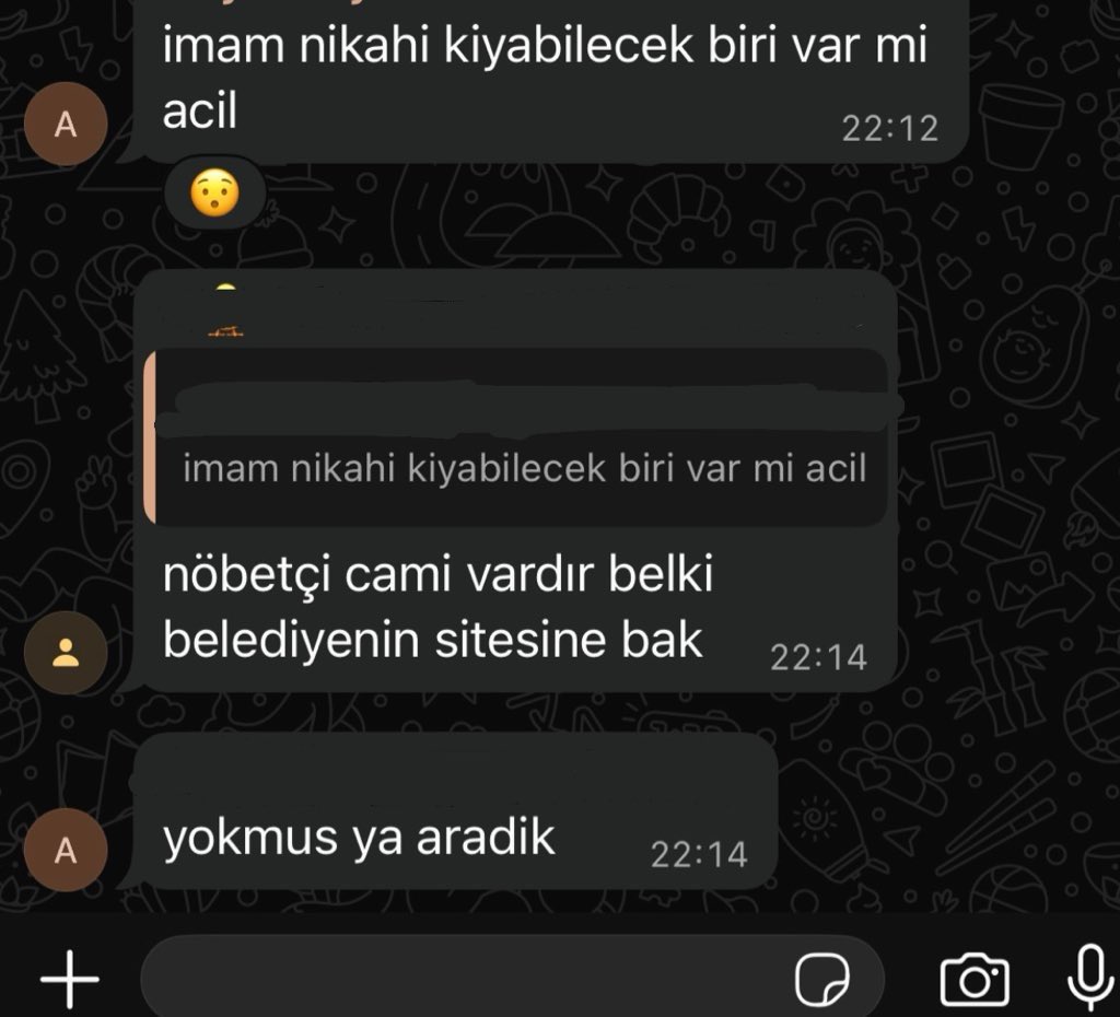 meervecerenn's tweet photo. Kız yurt grubuna bu mesaj geldi ve kıza haftaya kına yakıcaz https://t.co/vEdSeCVXKa