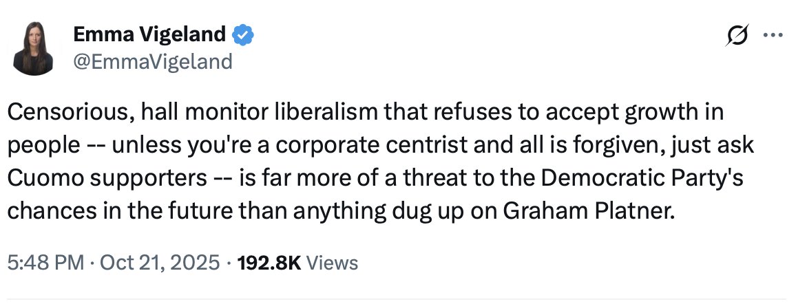 janecoaston's tweet image. Falling in love with the idea of a political figure based on vibes instead of treating all potential politicians like offensive coordinators you are one shitty game away from firing is also a threat to the Democratic Party.