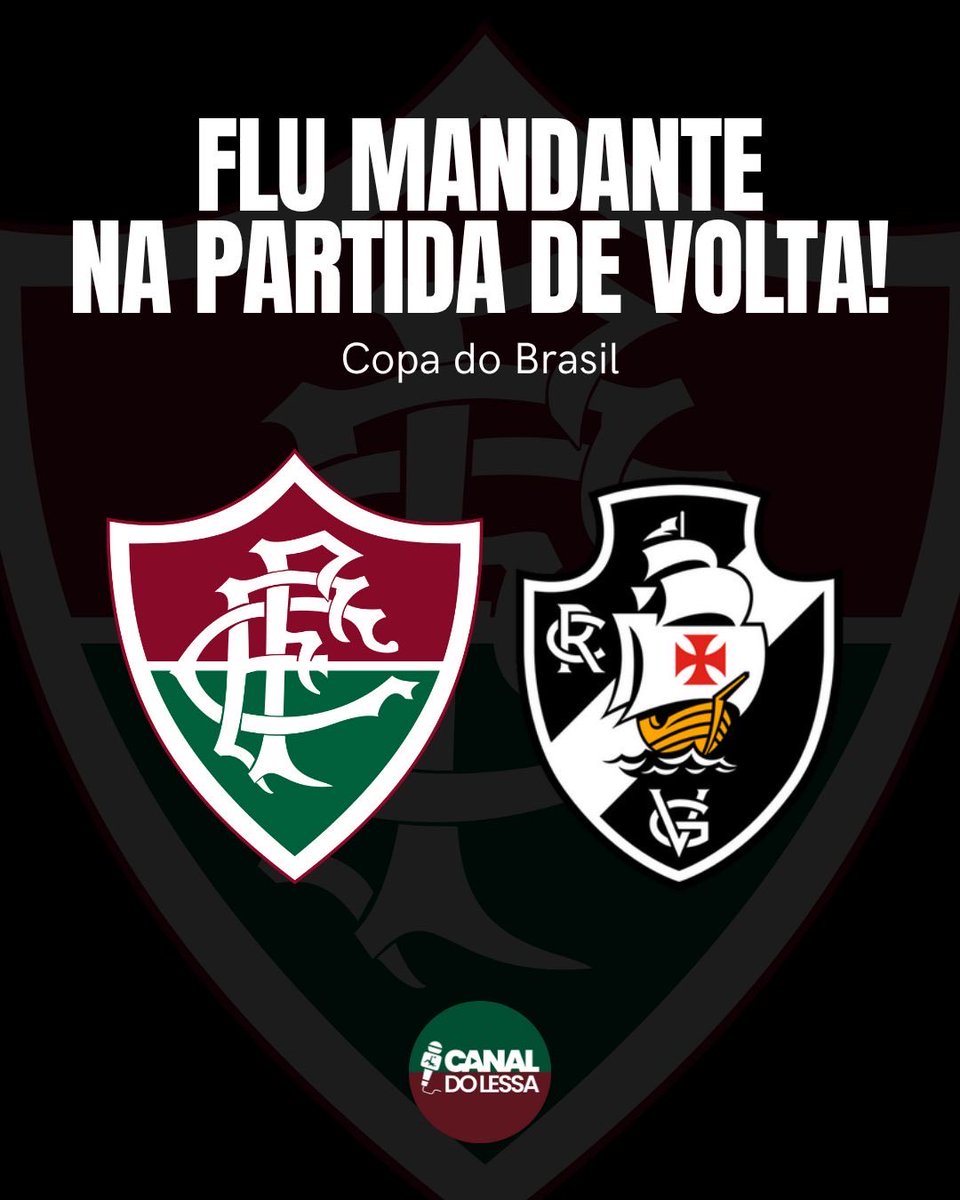Victorg_Lessa's tweet photo. Fluminense decide o segundo jogo da Semifinal da Copa do Brasil como mandante. Os dois jogos serão no Maracanã, com datas base nos dias 10 e 14 de dezembro.

Passando para a final, o Fluminense decidirá em casa, com a final da Copa do Brasil no Maracanã. https://t.co/UvIUEqbZsu