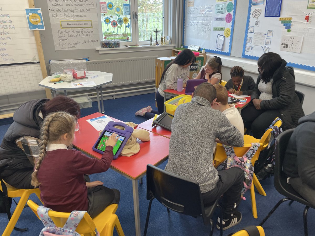 A huge thank you to all the parents and guardians who joined us for our Join Me In School afternoon! 🌟 The children loved showing off their learning and sharing their skills — it made for a really special day! 👏📚 <a href="/StSerfsAirdrie/">St Serf's</a>