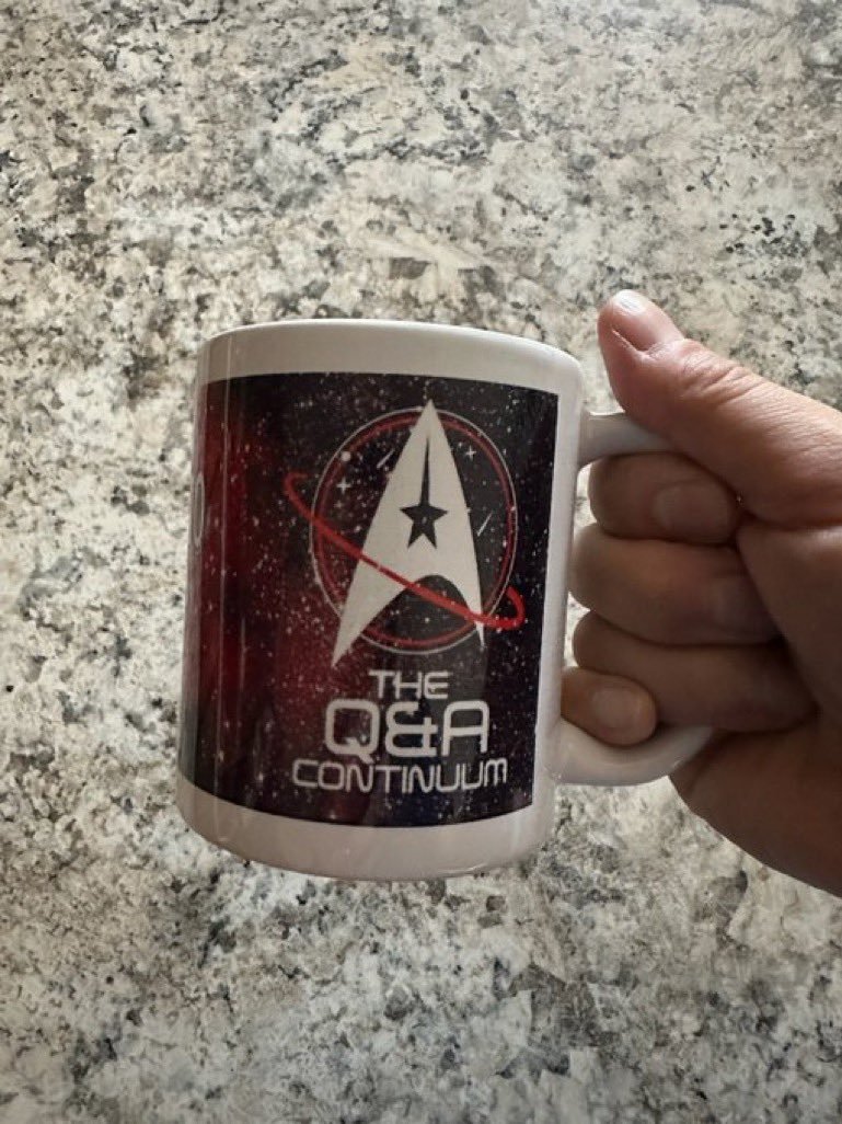 #StarTrek  #Trivia 
Like, repost and comment your answer to enter for one of our mugs! 

What phrase activated Teero's repressed memories in Tuvok?