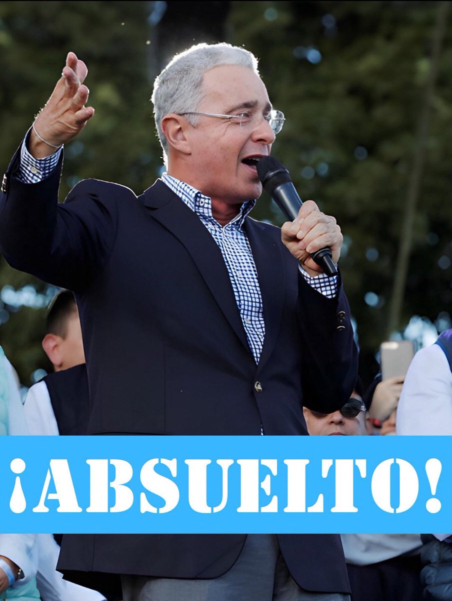 VictorManuelP28's tweet photo. @UldaricoChilito @petrogustavo @Mamertoooooo @Mamertos0 @Jojare2 @EscribidorMao @Jesskasall8717 @FerlyOro @jcuestanovoa @DanielRMed En las noticias sale que Uribe fue absuelto, de qué hablan ? https://t.co/A1PhgKcy7Y
