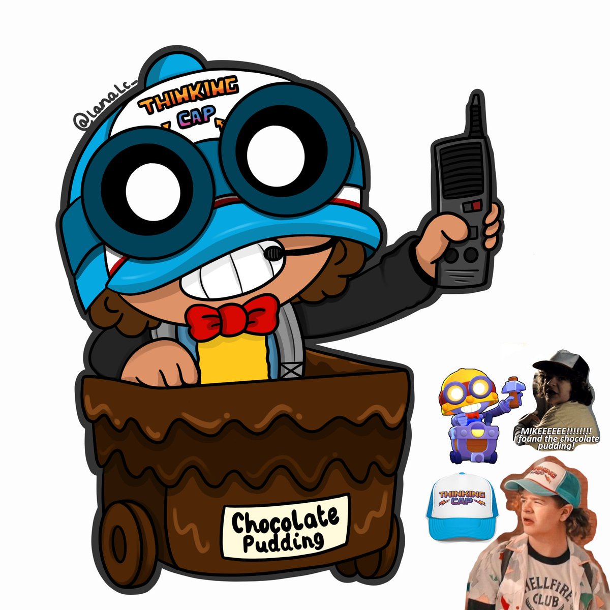 Quick doodles for 
Brawl Stars X Stranger things