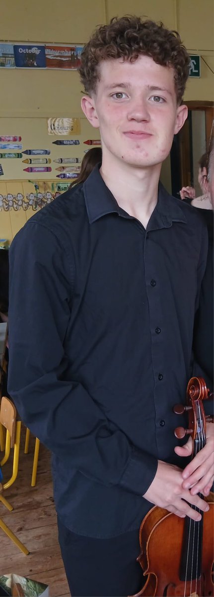 GREAT SUCCESS
Emily O’Connell, viola, student of Niamh Quigley &amp; Aisling McCarthy, is delighted to have been offered a place in the National Youth Orchestra of Ireland  for the upcoming season,
Niamh’s student and past pupil Cillian Murphy, viola, was also offered a place again.