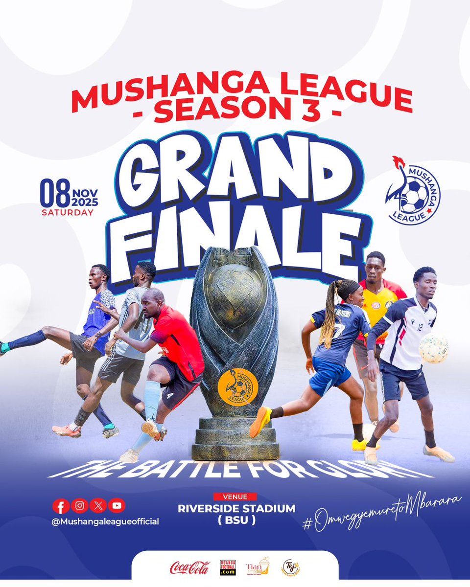Here we go!!!

<a href="/Mushanga_League/">Mushanga League Official</a> travels to Mbarara yet again for it's season 3 grand finale.

#Omwegyemure2Mbarara