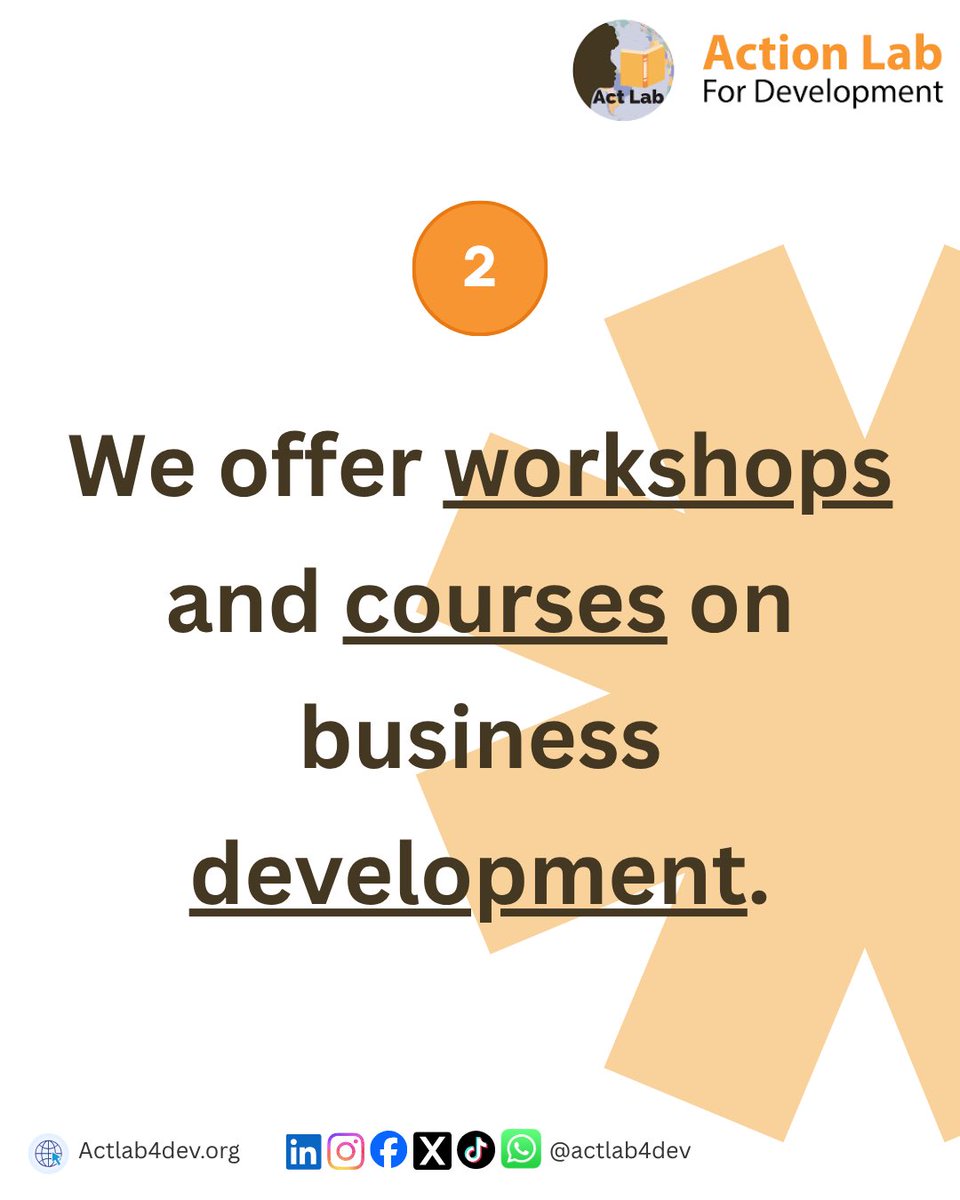 ActLab4Dev's tweet image. Today, we thought it would be exciting to share with you some fun facts about ACTLAB. 
Did you know these four facts about ACTLAB? Let us know in the comments below!
#ACTLAB #UNPartner #UNV #FunFacts #Cameroon #Canada #YoungPeople #YoungEntrepreneurs #Business #WomenEmpowerment