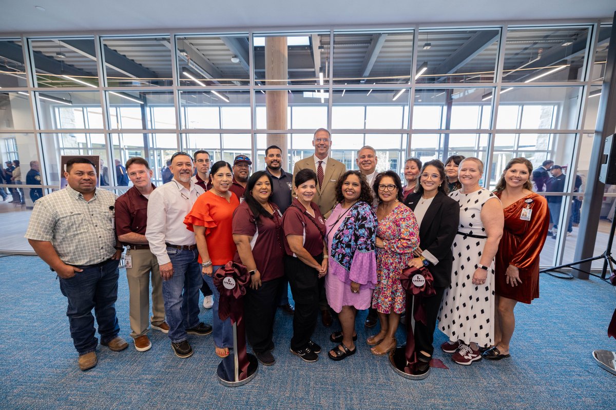 UvaldeMovingFwd's tweet photo. A day of remembrance and resiliency for Uvalde. 

The community came together to celebrate the ribbon-cutting of Legacy Elementary School on 10/10. The new school is a promise to remember, rebuild, and move forward together.

#UvaldeStrong https://t.co/XCRAtvOX8I