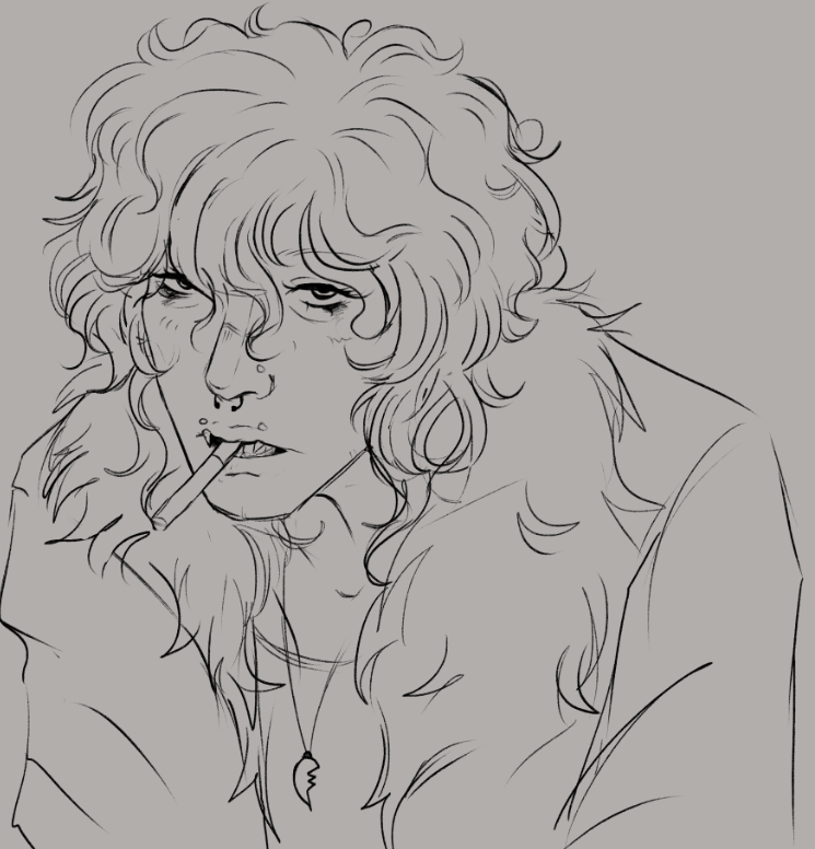 Jim_Jamming_'s tweet photo. idk what about cyberpunk 2077 has re-ignited my brain about my pretty angel boy Micah so take him too https://t.co/Qwshr1vbzA