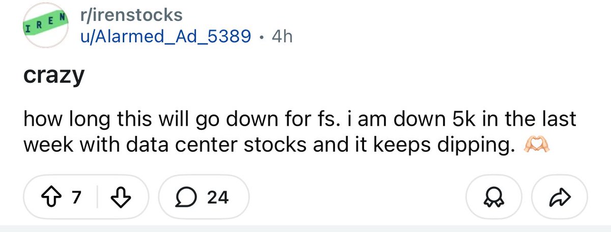 theBTCMiningGuy's tweet image. REDDIT IN PAIN $IREN