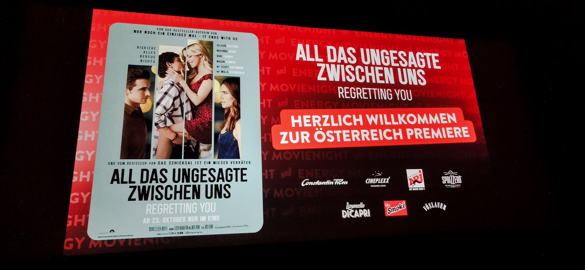 KOMZAK's tweet photo. 22. Oktober 2025 l Energy Movie Night

ALL DAS UNGESAGTE ZWISCHEN UNS https://t.co/LcrJLRGwUG
